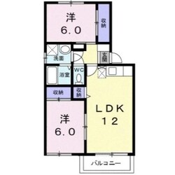 ベルクール山手の物件間取画像